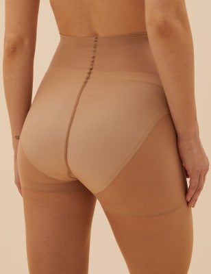 

Womens M&S Collection 2pk Flexifit™ 10 Denier Light Control Sheer Tights - Natural Tan, Natural Tan