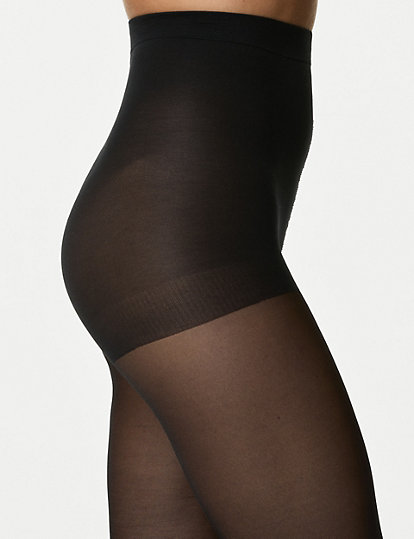 Calvin Klein Shaper Tights 1 Pack in Black Save 21% Womens Clothing Hosiery Tights and pantyhose 