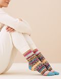2pk Thermal Ankle High Socks with Wool
