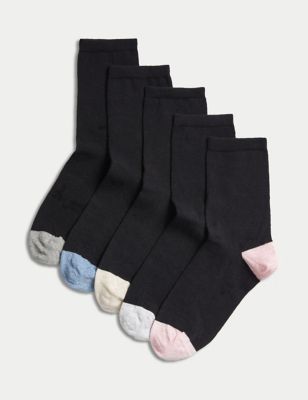 Lot de 12 paires de chaussettes sans couture pour homme et femme avec sac à  linge en maille (25,4 x 25,4 cm), Mélange. : : Mode
