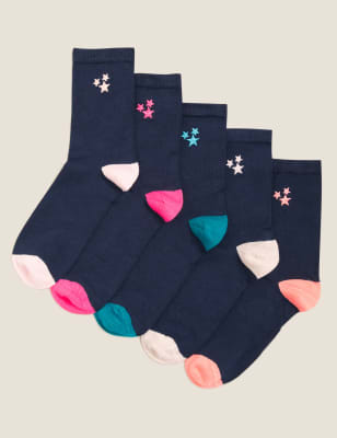 5pk Sumptuously Soft™ Ankle High Socks