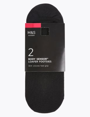 Lot de 2&nbsp;paires de prot&egrave;ge-bas, dot&eacute;s de la technologie Body Sensor&trade;