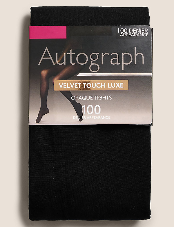 100 Denier Velvet Touch Luxe Tights  - HK