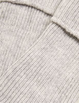 Autograph Womens Pure Cashmere Socks - 6-8 - Grey, Grey,Black,Pale Blue Mix,Light Camel