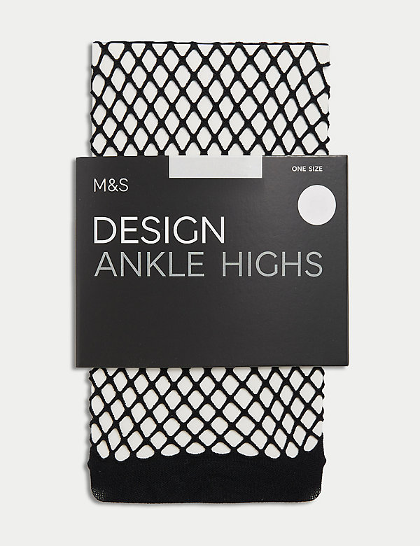 Fishnet Ankle Highs - CY