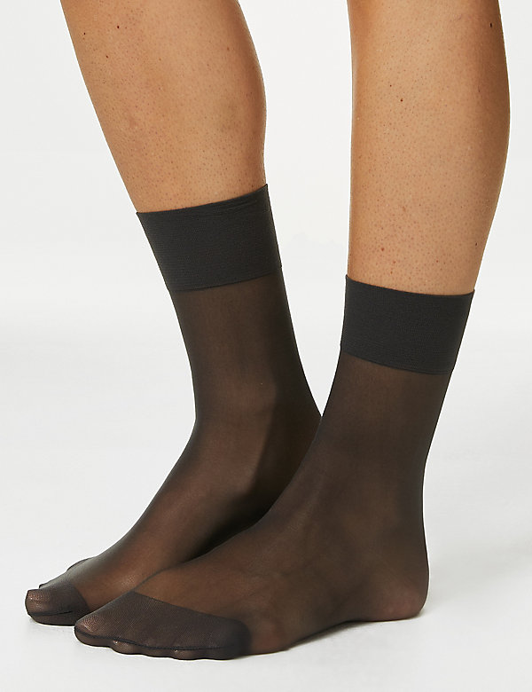 4 ζευγάρια κάλτσες μέχρι τον αστράγαλο ανθεκτικές στο σκίσιμο 10 den - GR