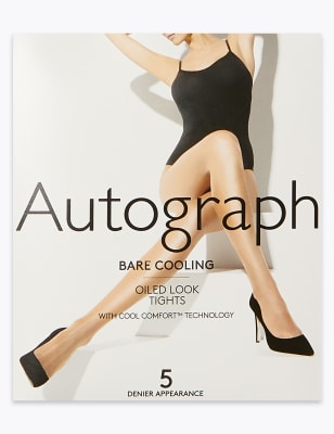 

Womens Autograph 5er-Pack Denier-Strumpfhosen mit Cool Comfort™ und Glanzeffekt - Cocoa, Cocoa
