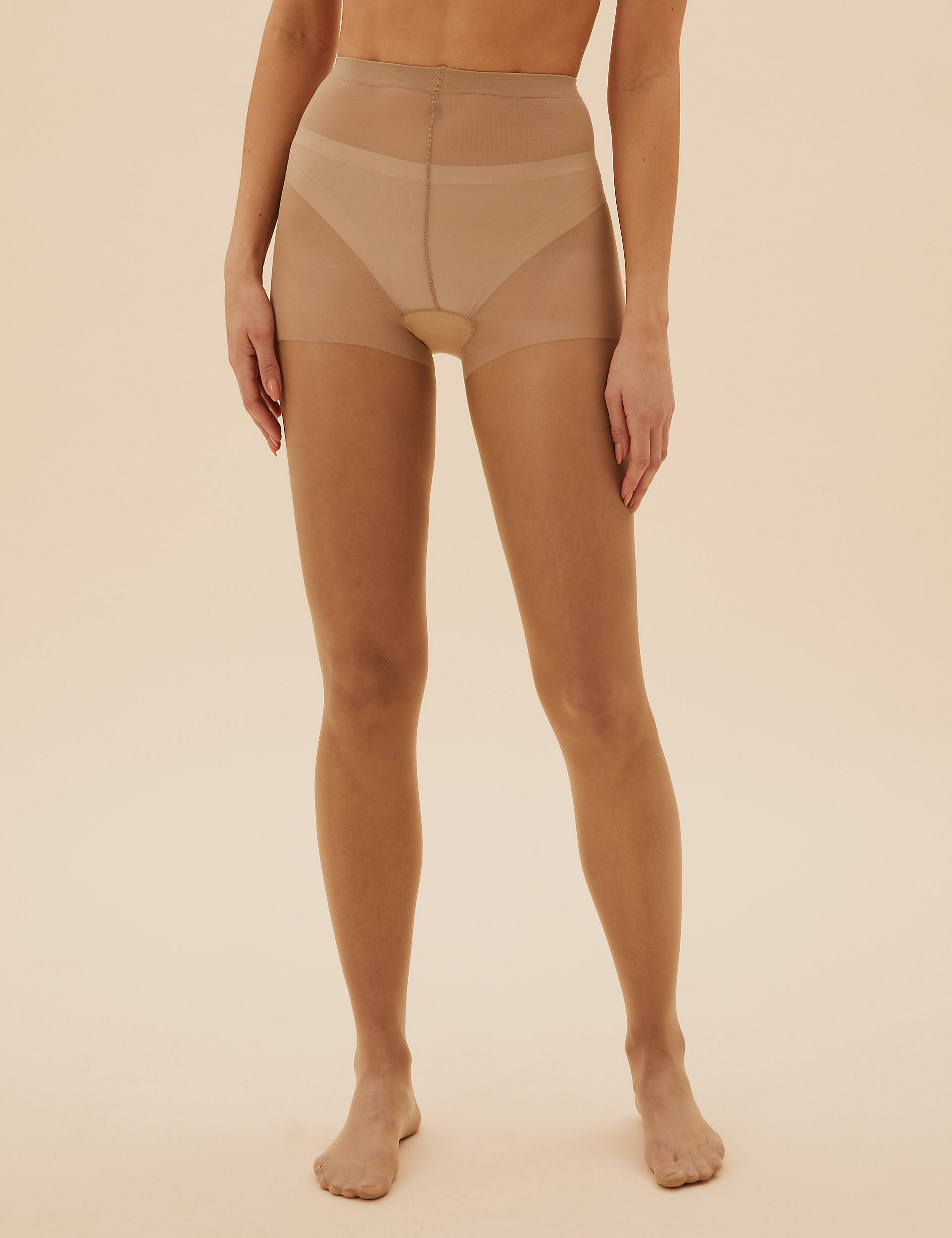 5 Denier Cool Comfort™ Oiled Look Tights 