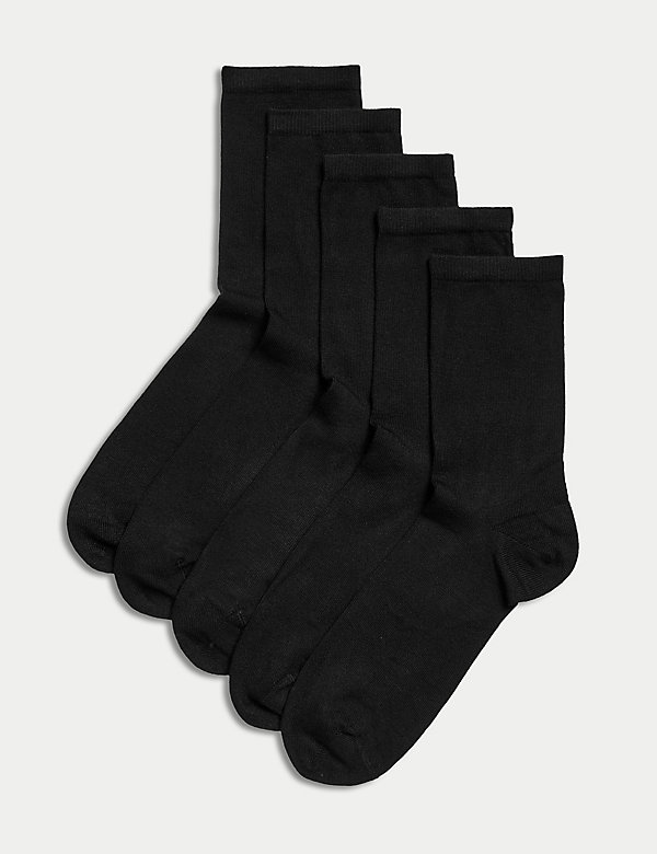5er-Pack knöchelhohe Sumptuously Soft™-Socken - DE