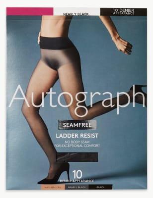 Collants mats ind&eacute;maillables 10&nbsp;deniers sans couture