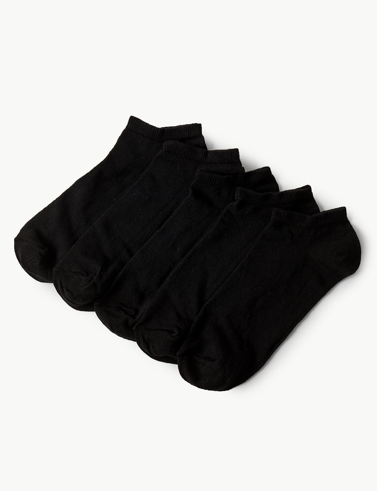 5pk Cotton Rich Trainer Liner Socks™