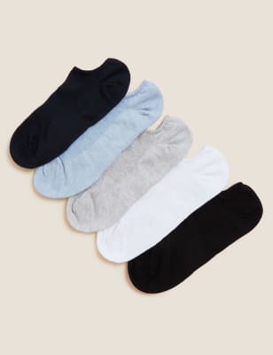  Lot de 5 paires de socquettes ultra-confortables - White Mix