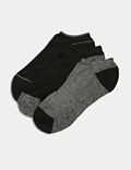 3 paar Trainer Liners™-sokken met Heatgen™ en naadloze tenen