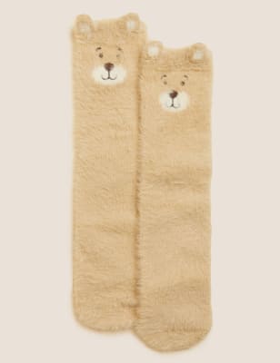 Cosy Spencer Bear™ Slipper Socks