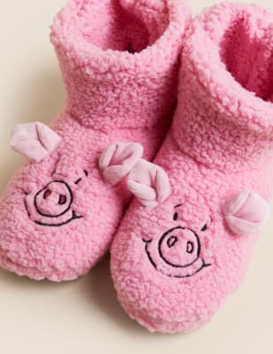 Peppa pig slippers discount infant size 5