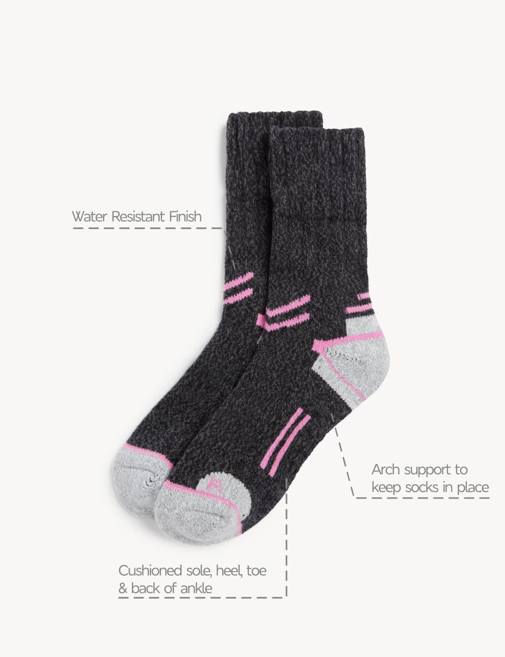 Recycled Hiking Socks image 2