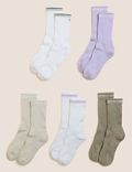 5 paar katoenrijke sokken