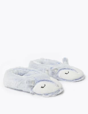 Girls discount fox slippers