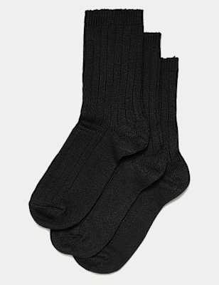 3pk of Ultimate Comfort Socks, M&S Collection