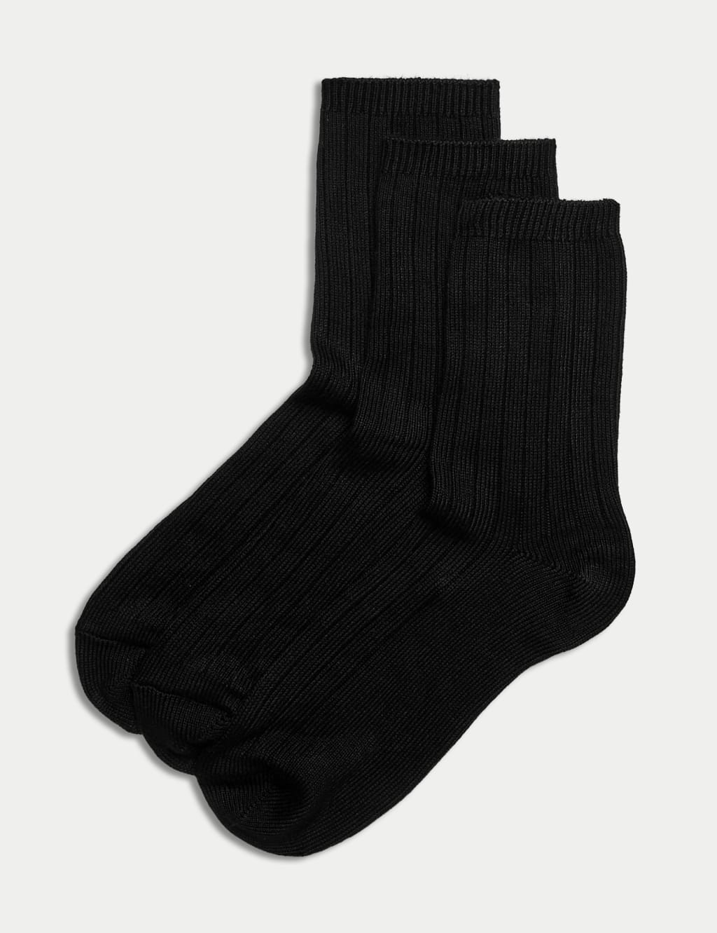 3pk Thermal Sumptuously Soft™ Ankle High Socks image 2