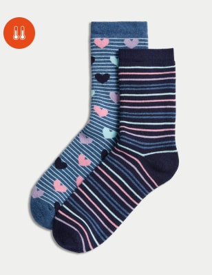 Jusqu'à 78% 1 ou 2 paires de chaussettes en cachemire thermique