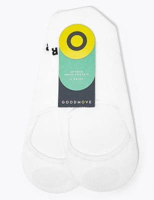 2 paar sportieve kousenvoetjes