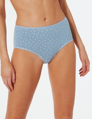 Buy MARKS & SPENCER 4 Pack Pure Cotton Midi Knickers 2024 Online