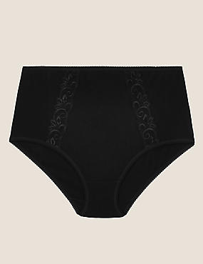 Cotton Rich Embroidered Full Briefs