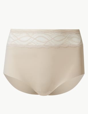 Amazon terracotta spot mesh high leg knicker 6 1 online recipes