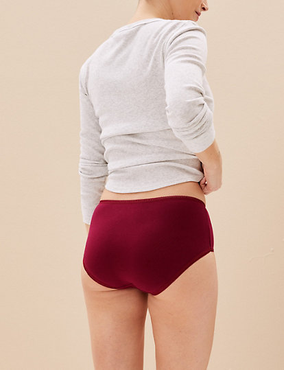 Pack 5 Cotton Mix Knickers