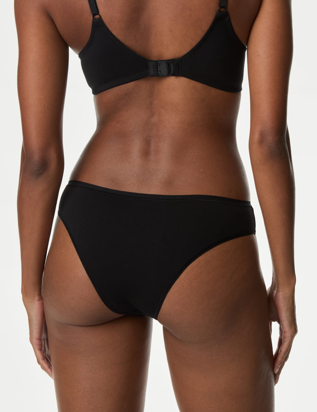 5pk No VPL Cotton Modal Brazilian Knickers image 3
