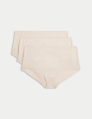 3pk Flexifit™ No VPL High Rise Shorts