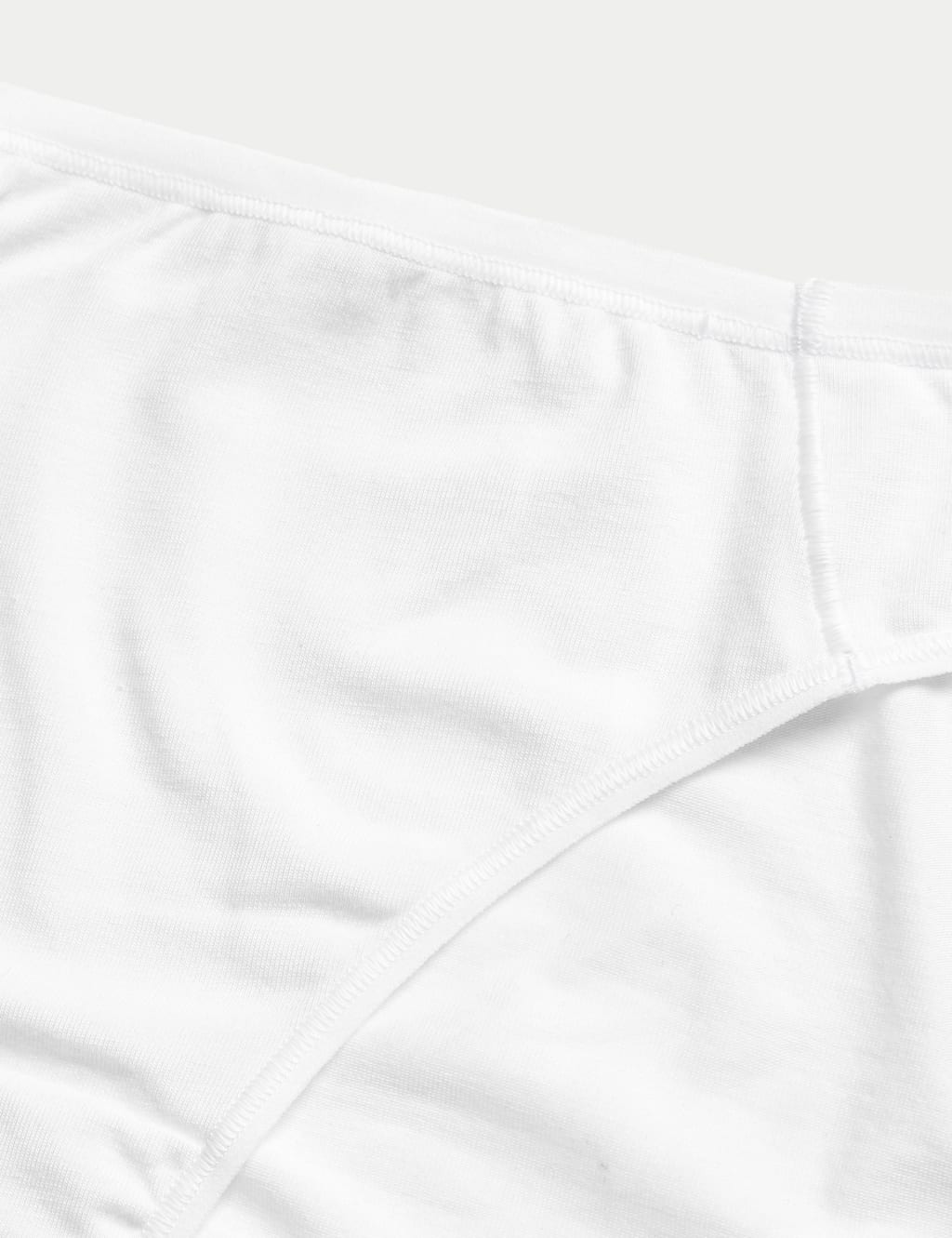 5pk No VPL Cotton Modal Bikini Knickers image 4