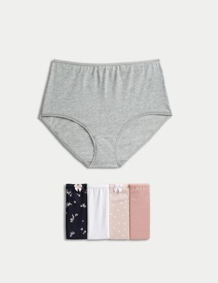 M&S Underwear For Women Cotton Tangas Pants Plus Size 22 Cotton