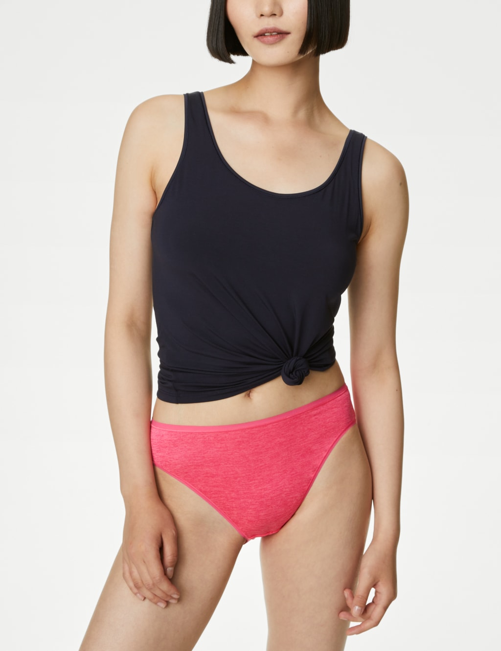 4pk High Leg Knickers image 2
