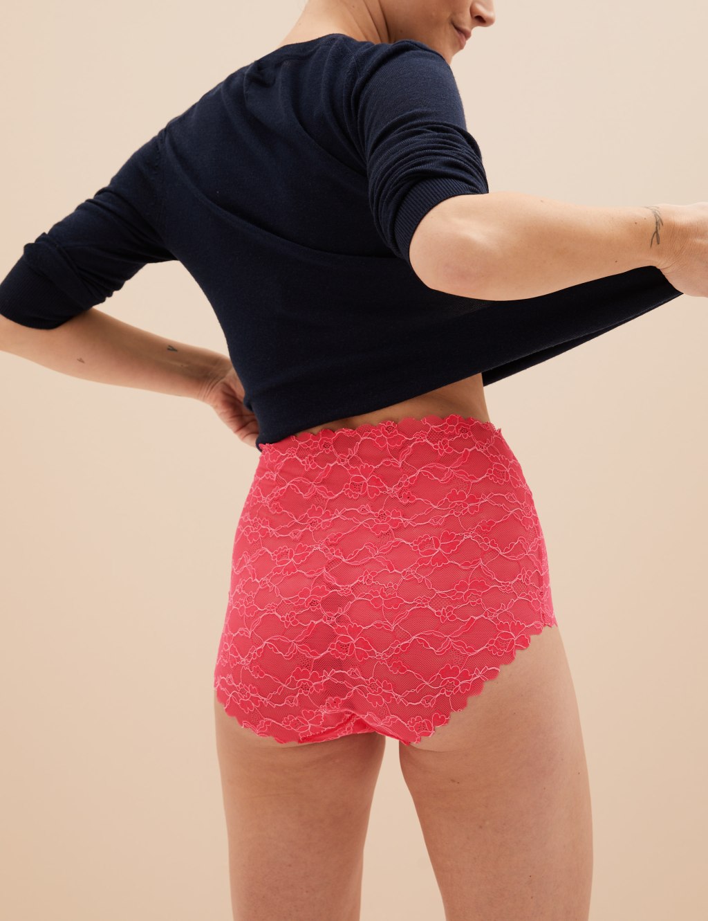 3pk Freecut Lace Full Briefs image 3