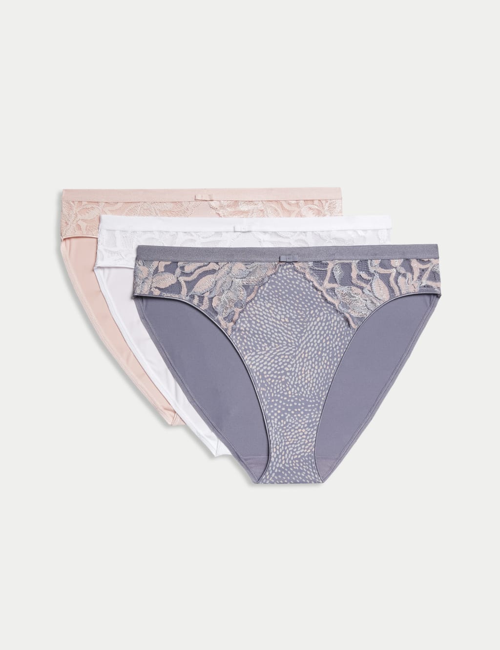 3pk Wildblooms High Leg Knickers image 1