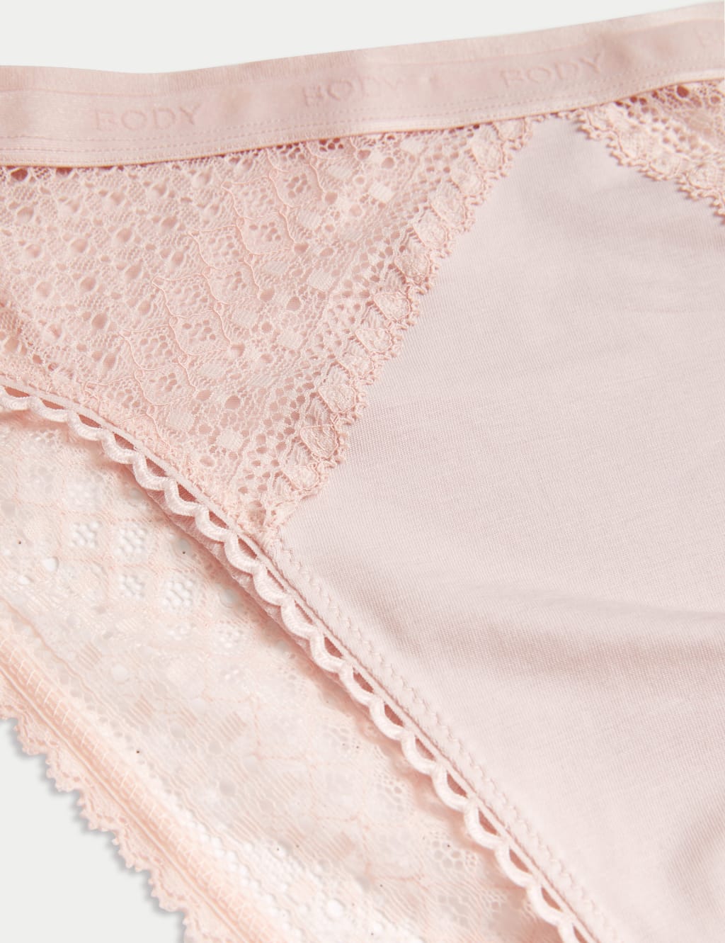 3pk Cotton High Waisted High Leg Knickers image 5