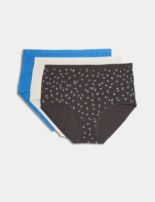 e-Tax  20.0% OFF on Marks & Spencer Women Full Briefs Cotton Rich 3pk