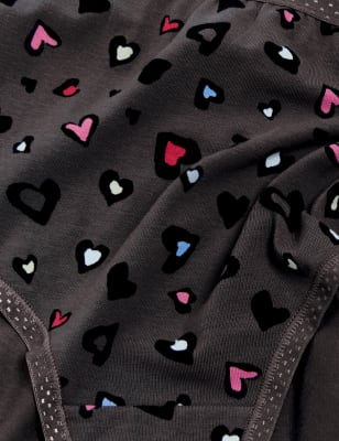 

M&S Collection Pack de 3 braguitas altas de algodónWomens - Dark Grey Mix, Dark Grey Mix