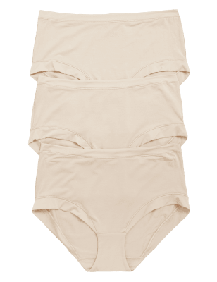 

Womens BODY 3pk Flexifit™ Modal High Rise Shorts - Soft Opaline, Soft Opaline