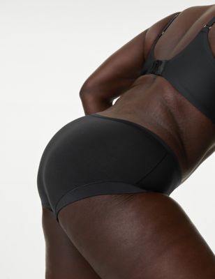 Womens BODY 3pk Flexifit™ Modal High Rise Shorts - Black