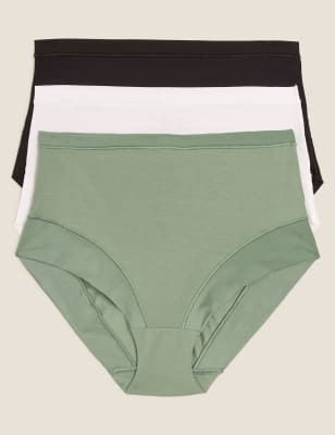 MARKS & SPENCER M&S 3pk Flexifitâ Modal Full Briefs 2024, Buy MARKS &  SPENCER Online