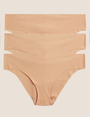 Women underwear : Women brazilian briefs Nature Soft white2