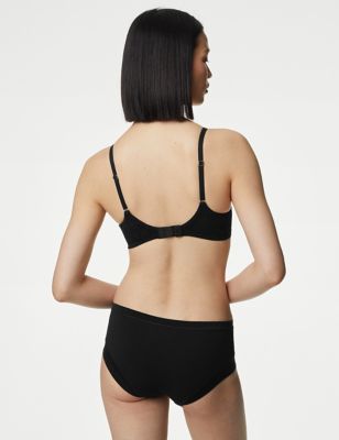 Womens BODY 3pk Flexifit™ Modal Low Rise Shorts - Black
