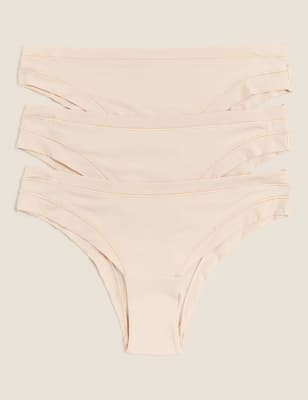 3pk No VPL Flexifit™ Brazilian Knickers