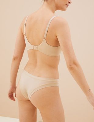 Womens BODY 3pk Flexifit™ Modal Brazilian Knickers - Soft Opaline