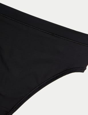 

Womens Body 3pk Flexifit™ High Waisted Thongs - Black, Black