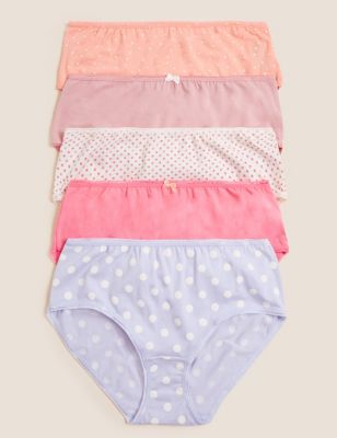 

Womens M&S Collection 5pk Cotton Rich Lycra® High Rise Shorts - Light Pink Mix, Light Pink Mix