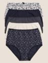 Cotton Navy Knickers
